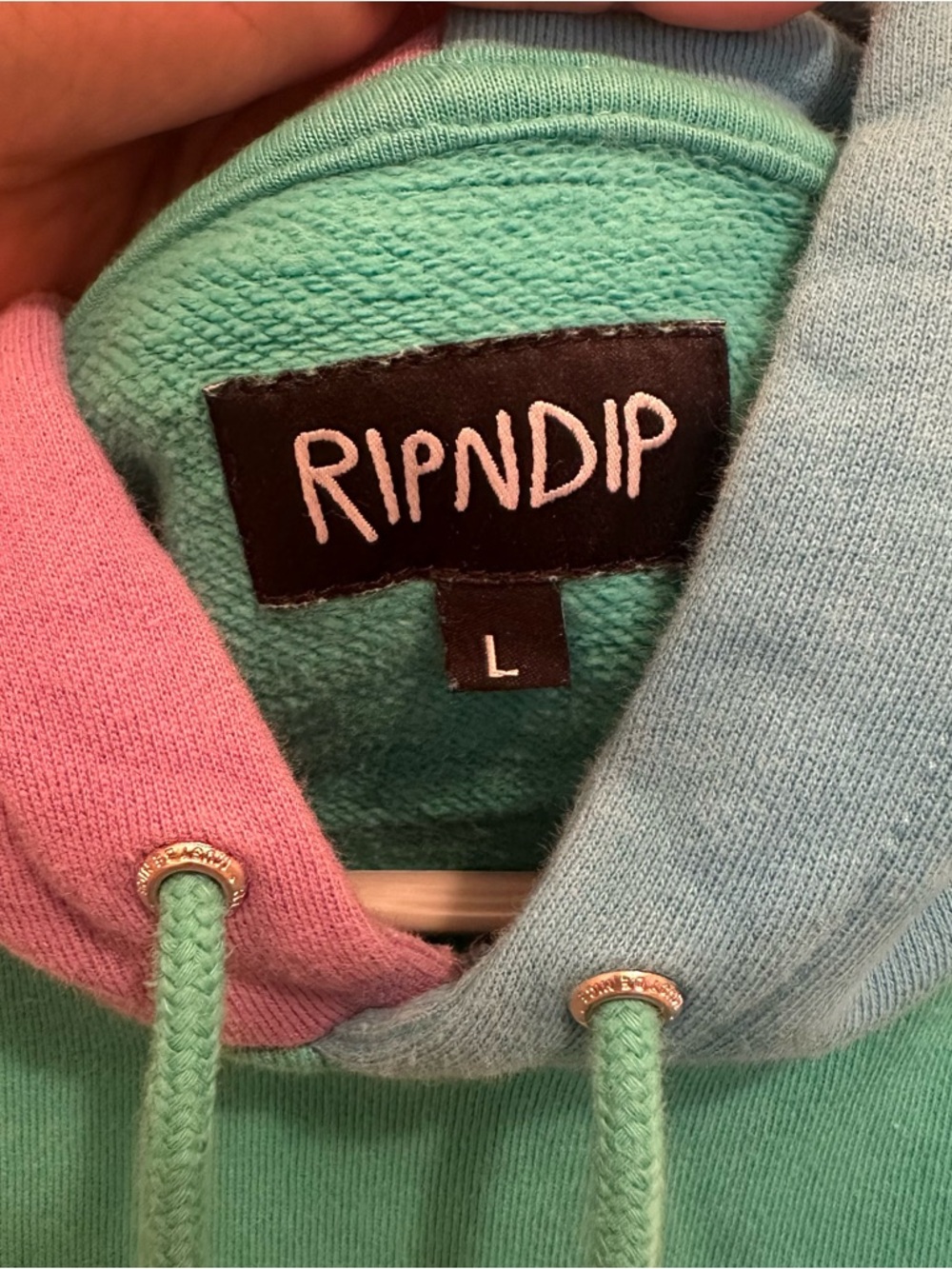 Ripndip Men’s Hoodie Size L - Picture 4 of 4